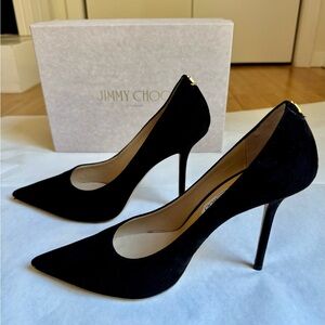 Jimmy Choo Love 100 Blake Suede Heels Size 42 (11)
